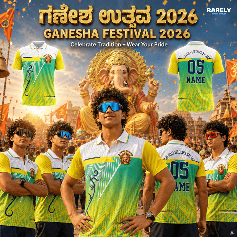 Custom Ganpati T-Shirts | Ganesha Chaturthi Collection