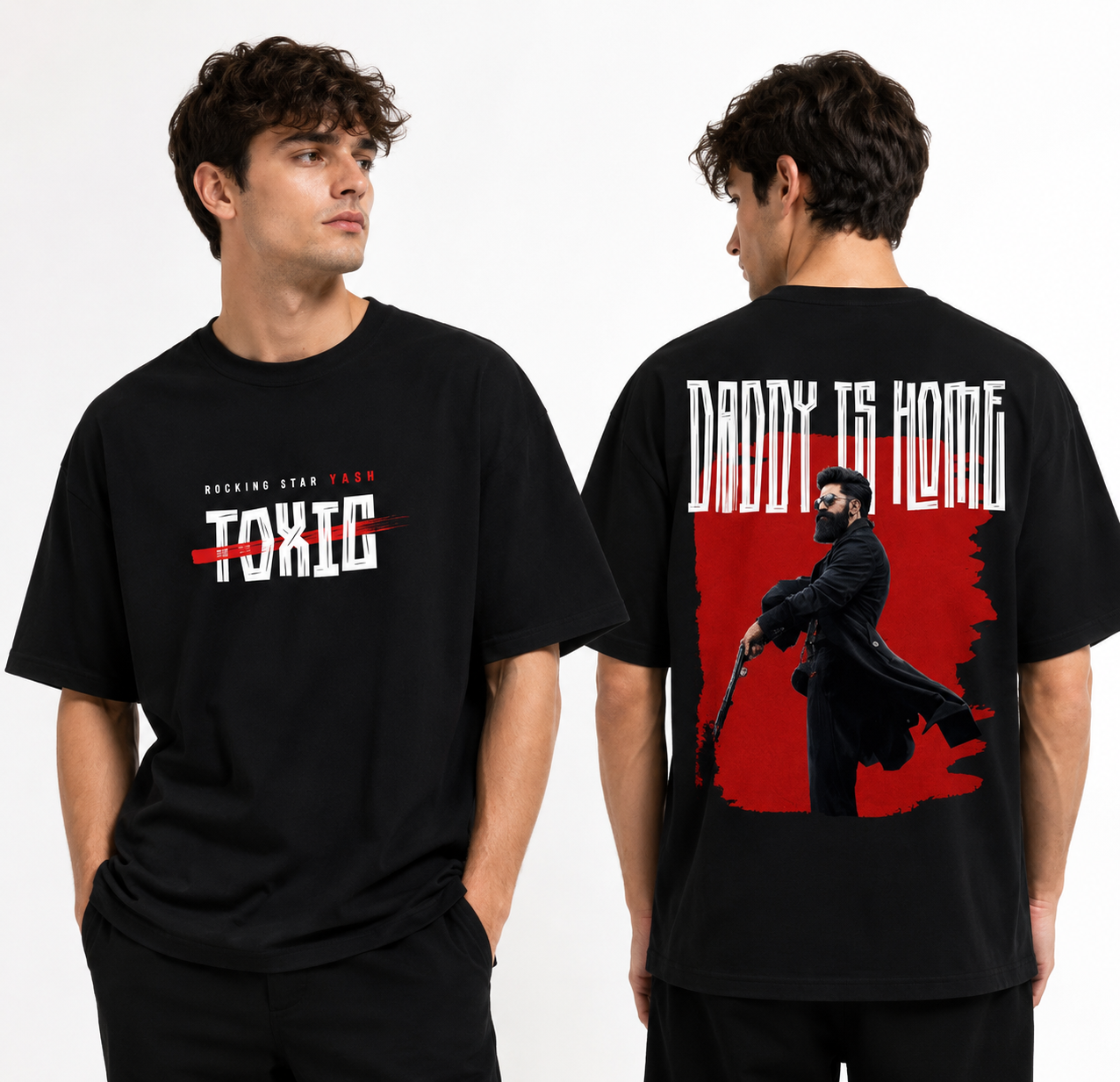 Toxic Daddy’s Home Oversized Unisex T-Shirt