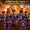 Custom Ganesha Chaturthi T-Shirts | Personalized Ganpati Tees ( RG-18 )
