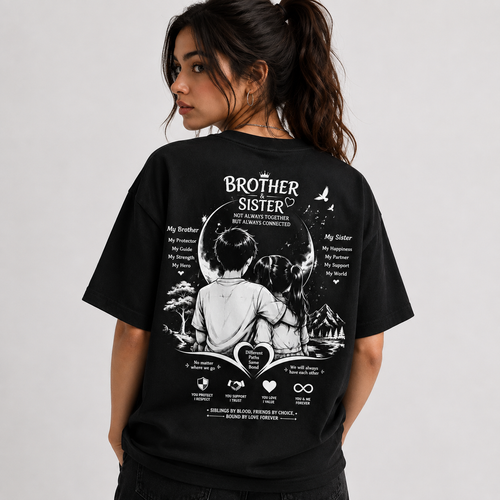 Brother & Sister Oversized T-Shirt