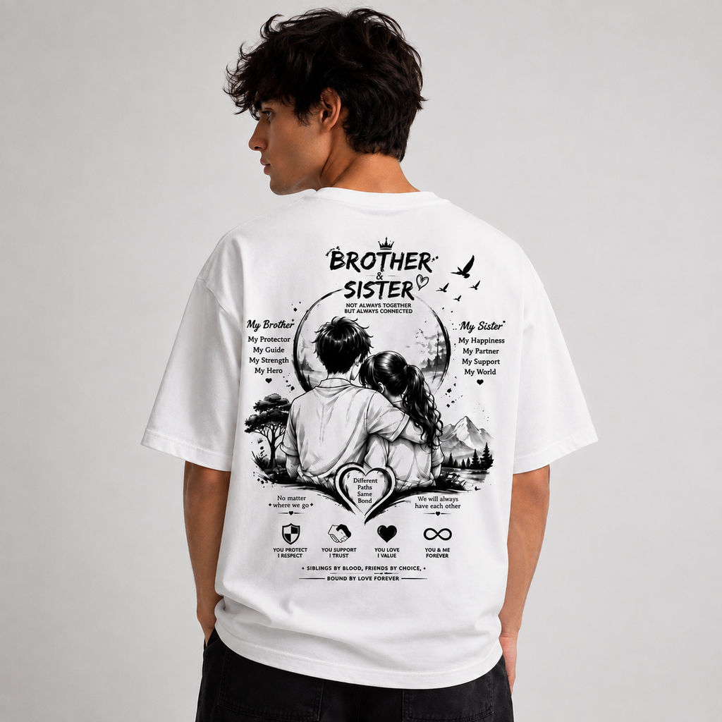 Brother & Sister Oversized T-Shirt