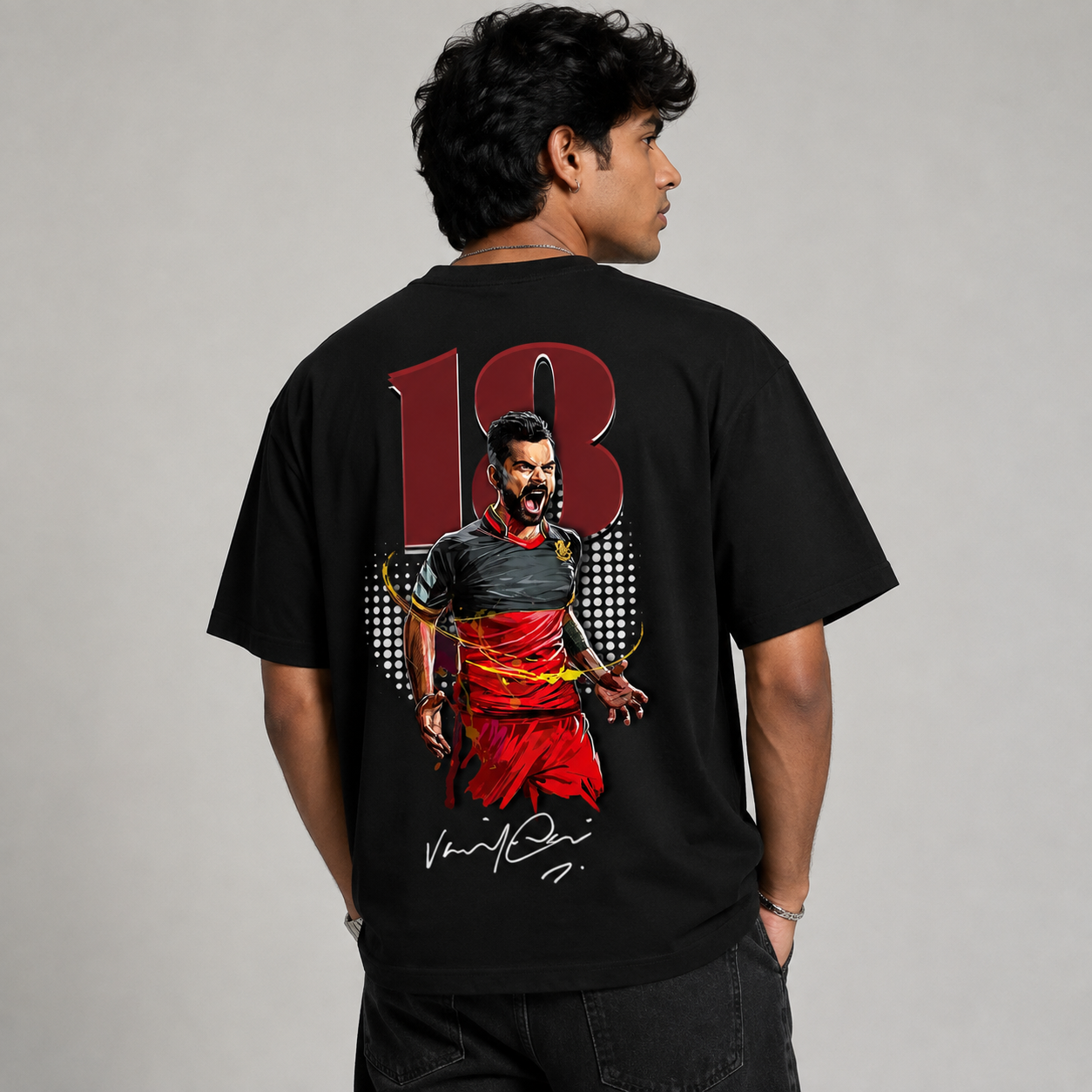 Virat Kohli Oversized Unisex T-Shirt